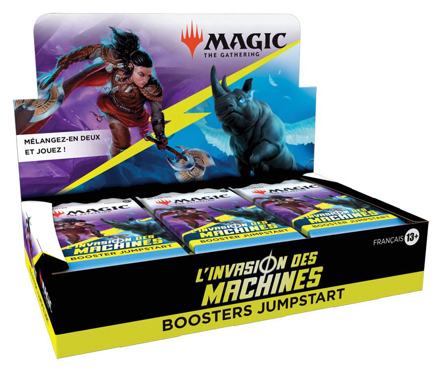 Magic The Gathering L Invasion Des Machines Caja De Sobres De Jumpstart 18 Frances