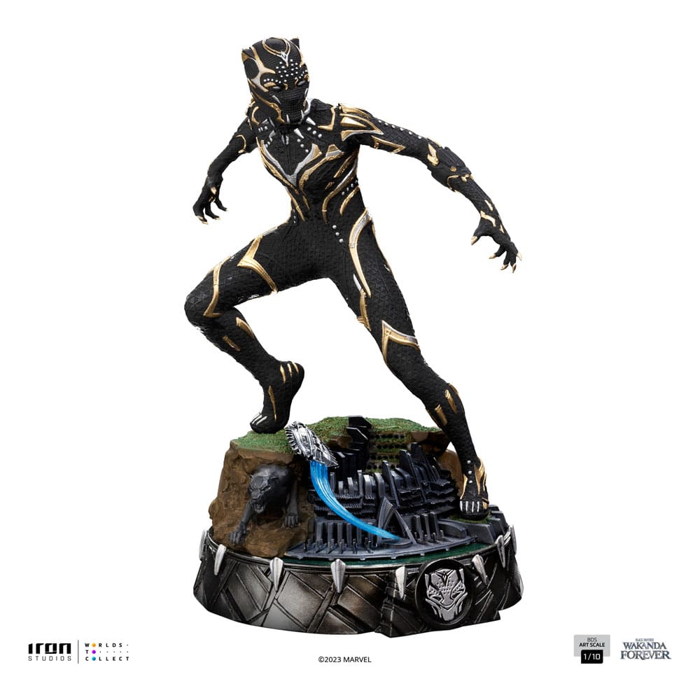 Marvel Estatua Art Scale 1/10 Wakanda Forever Black Panther 21 cm