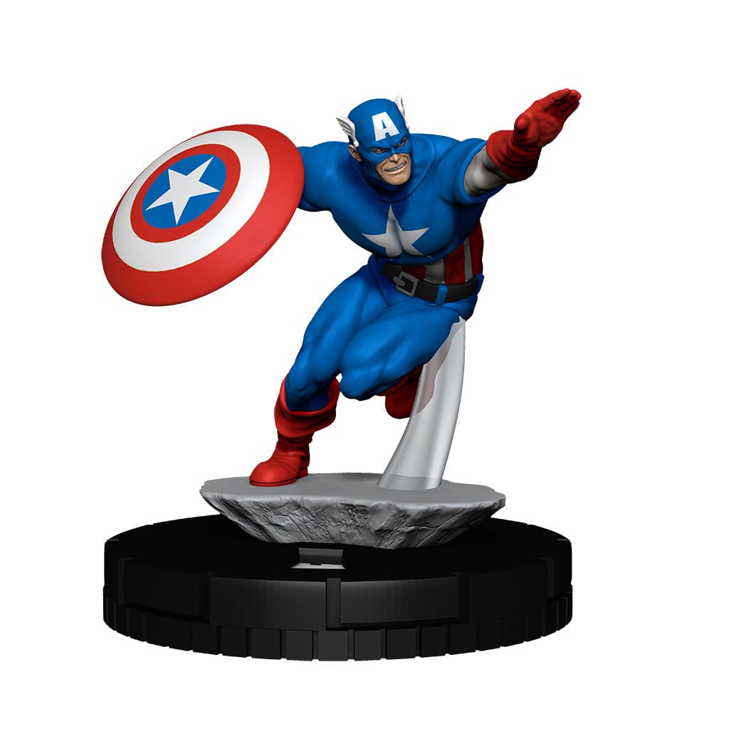 Marvel HeroClix: Avengers 60th Anniversary Play at Home Kit – Captain America