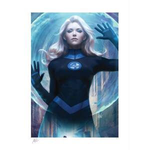 Marvel Litografia Sue Storm: Invisible Woman 46 x 61 cm – sin marco - Collector4u.com