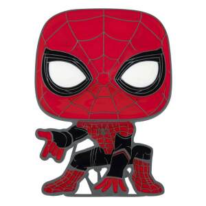 Marvel: Spider-Man POP! Pin Chapa esmaltada Tom Holland 10 cm - Collector4U