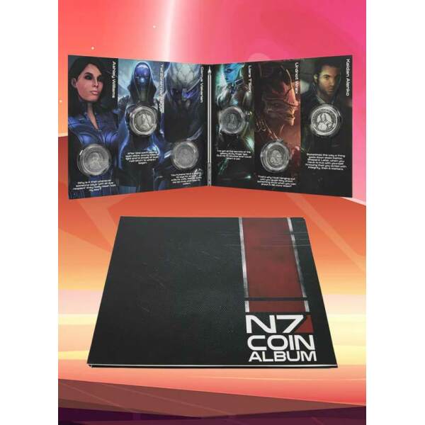 Mass Effect álbum Coin Album - Collector4u.com