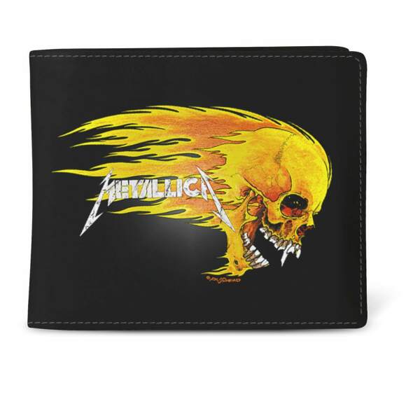 Metallica Monedero Pushead Flame - Collector4u.com
