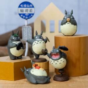 Mi vecino Totoro Minifiguras Totoro 2 5 cm Expositor (6) - Collector4U