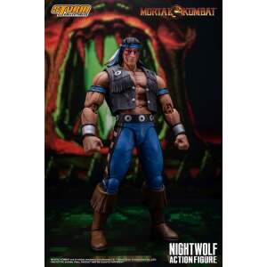 Mortal Kombat Figura 1/12 Nightwolf 18 cm - Collector4u.com