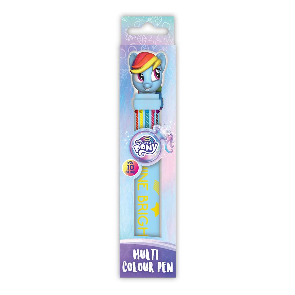 My Little Pony Bolígrafos 10 colores Rainbow Dash Caja (8)