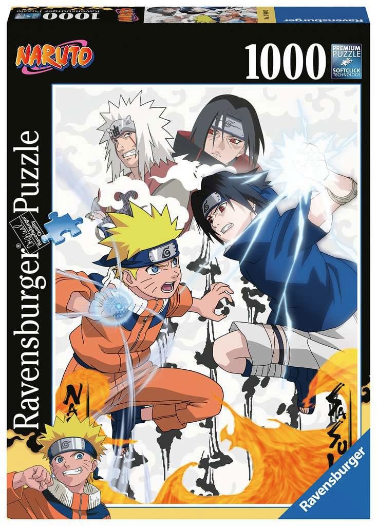 Naruto Puzzle Naruto vs. Sasuke (1000 piezas) - Collector4U