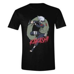Naruto Shippuden Camiseta Kakashi Fighting talla L - Collector4u.com