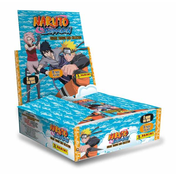 Naruto Shippuden Cartas Coleccionables Hokage Trading Card Collection Flow Packs Expositor (18) *Edición inglés* - Collector4U