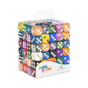 Oakie Doakie Dice Dados D6 16 mm Retail Pack Mixed (120) - Collector4U