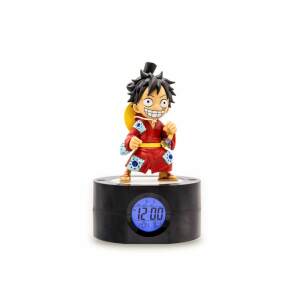 One Piece despertador con luz Ruffy 18 cm - Collector4u.com
