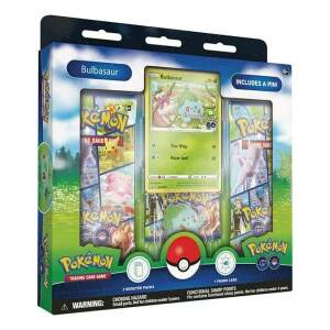 Pokémon TCG GO Pin Box Bulbasaur (6) *INGLÉS* - Collector4U