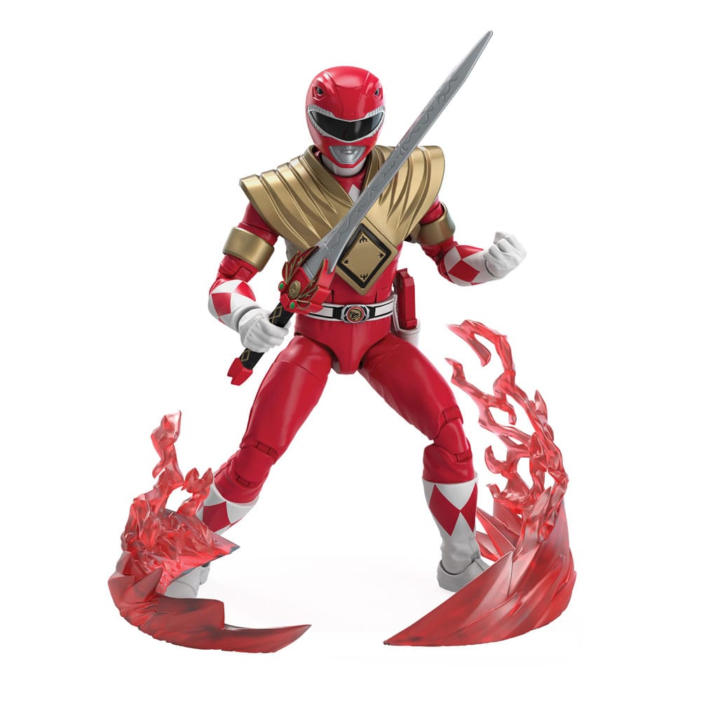 Power Rangers Lightning Collection Remastered Figura Mighty Morphin Red Ranger 15 cm