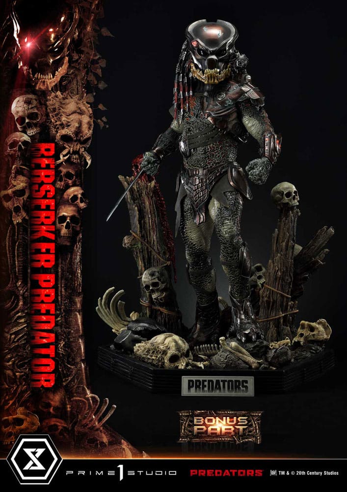 Predators Estatua Berserker Predator Deluxe Bonus Version 100 cm - Collector4U