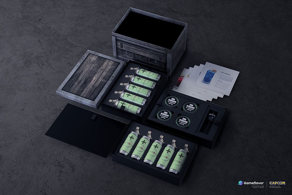 Resident Evil First Aid Drink Collector's Box - Collector4U.com