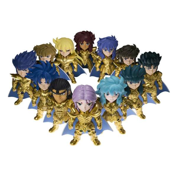 Saint Seiya ARTlized Tamashii Nations Box Minifiguras 8 cm The Supreme Gold Saints Assemble! Expositor (12) - Collector4U