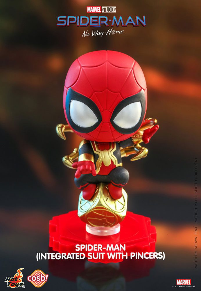 Spider-Man: No Way Home Minifigura Cosbi Spider-Man (Integrated Suit) 8 cm - Collector4U.com