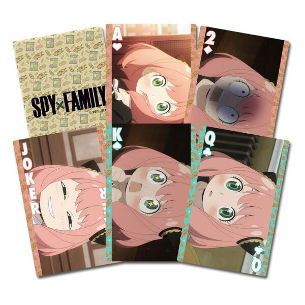 Spy x Family Baraja de Naipes Anya Facial Expressions - Collector4U.com