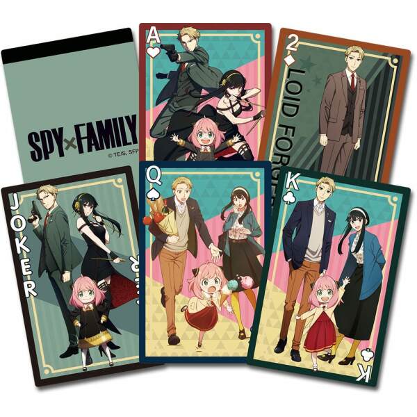 Spy x Family Baraja de Naipes Forger Family - Collector4U.com