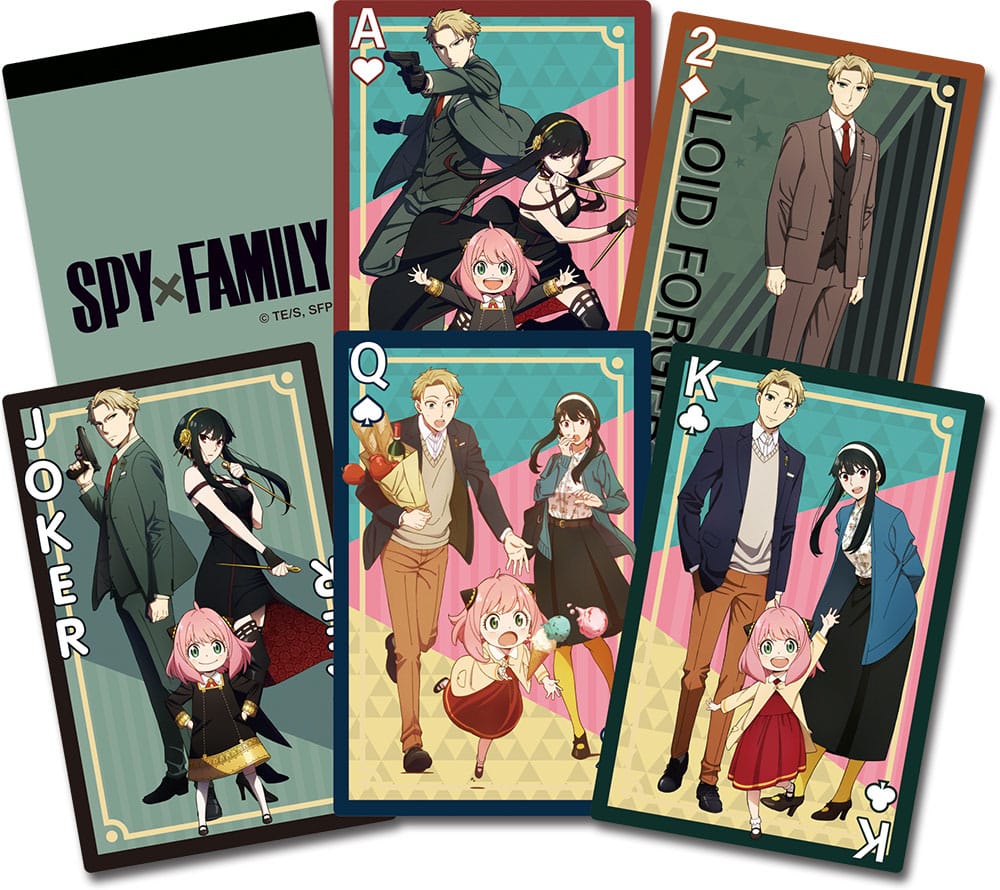 Spy x Family Baraja de Naipes Forger Family - Collector4U.com