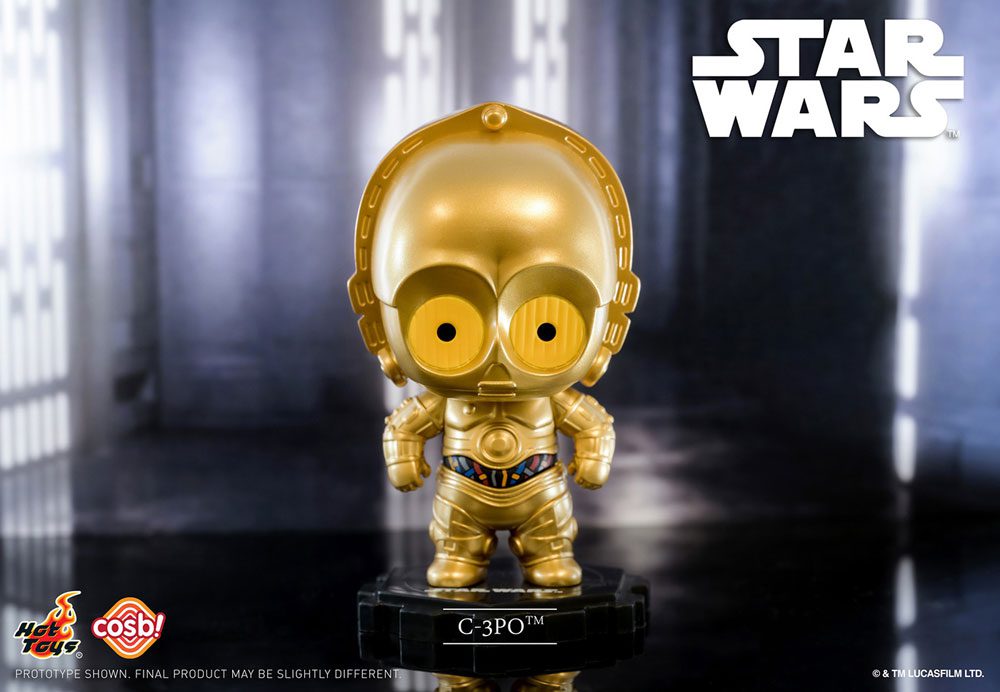 Star Wars Minifigura Cosbi C-3PO 8 cm