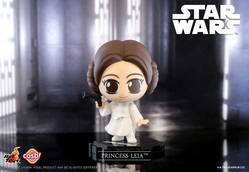 Star Wars Minifigura Cosbi Princess Leia 8 cm - Collector4U.com