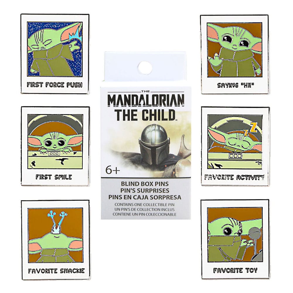 Star Wars The Mandalorian POP! Pin Chapas esmaltadas The Child 3 cm Surtido (12) - Collector4U
