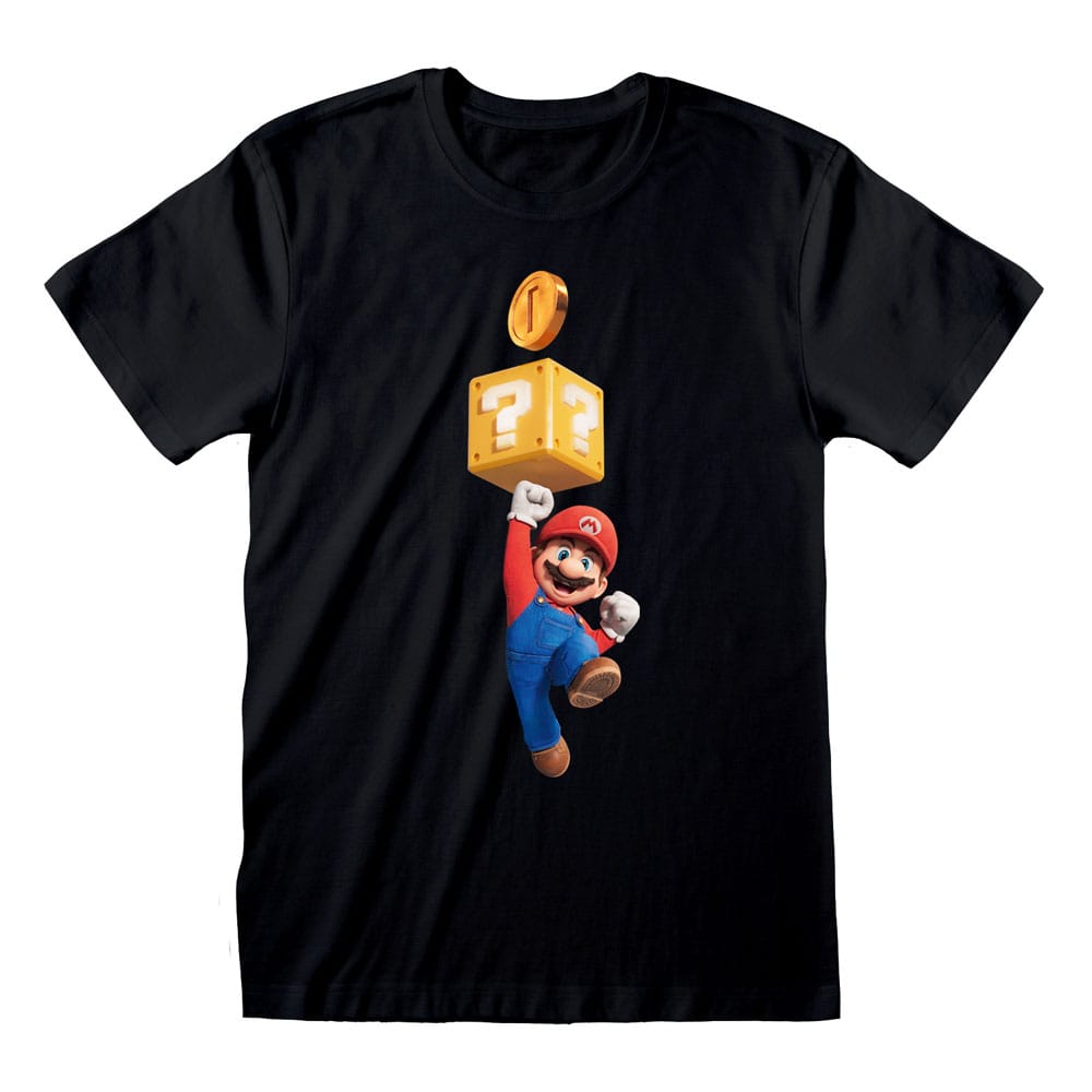 Super Mario Bros Camiseta Mario Coin Fashion talla S