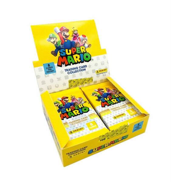 Super Mario Cartas Coleccionables Expositor de Sobres (18) *Edición inglés* - Collector4U