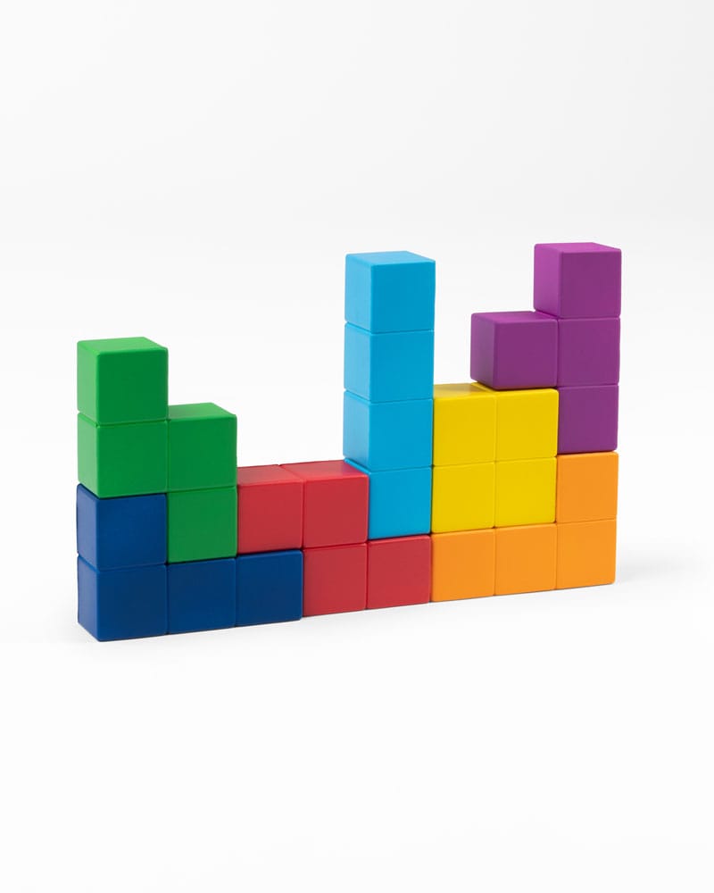 Tetris Bola Antiestrés Colored Tetriminos - Collector4U