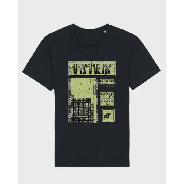 Tetris Camiseta Retro Print talla XL - Collector4U