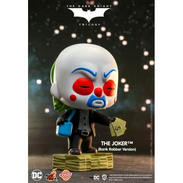 The Dark Knight Trilogy Minifigura Cosbi The Joker (Bank Robber) 8 cm - Collector4U.com