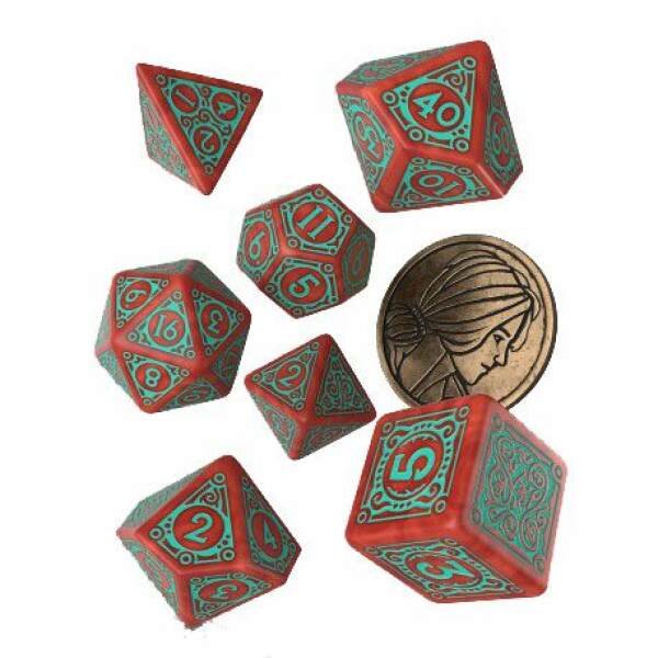 The Witcher Pack de Dados Triss Merigold the Fearless (7) - Collector4U