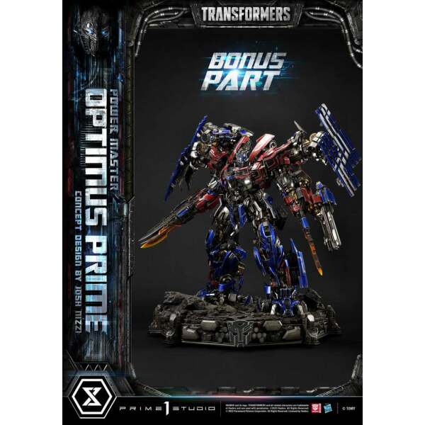 Transformers Museum Masterline Estatua Powermaster Optimus Prime Concept by Josh Nizzi Ultimate Bonus Version 99 cm