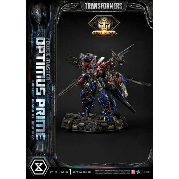 Transformers Museum Masterline Estatua Powermaster Optimus Prime Concept by Josh Nizzi Ultimate Version 99 cm
