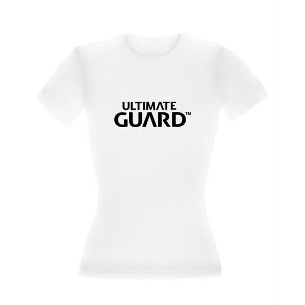 Ultimate Guard Camiseta Chica Wordmark Blanco talla XXL - Collector4U