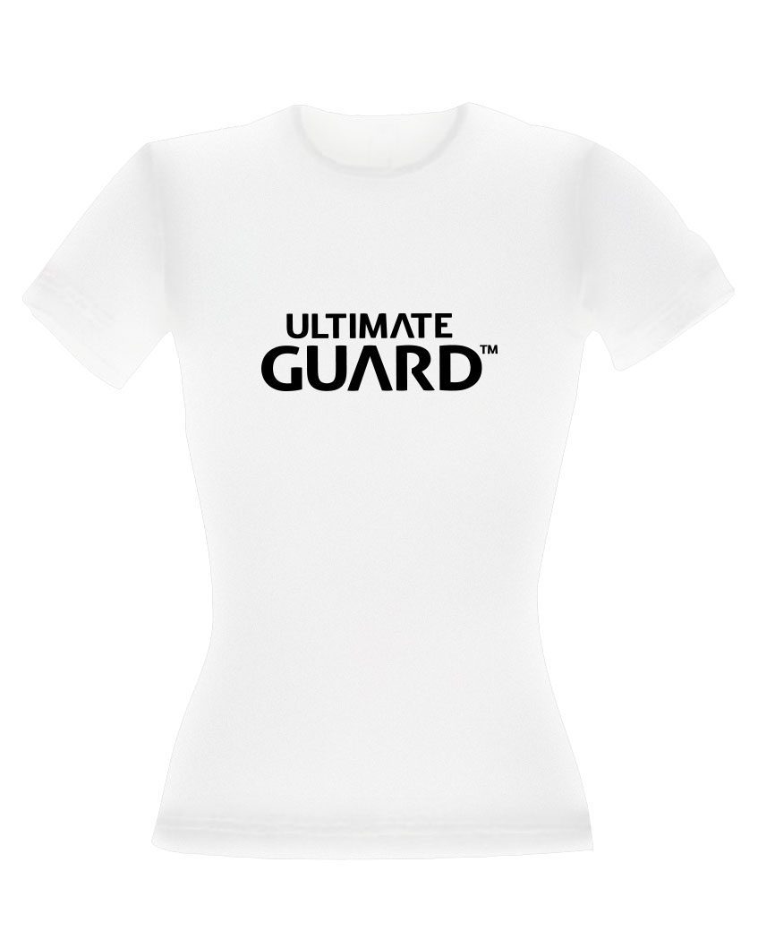 Ultimate Guard Camiseta Chica Wordmark Blanco talla XXL - Collector4U
