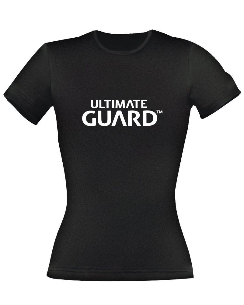 Ultimate Guard Camiseta Chica Wordmark Negro talla L - Collector4U
