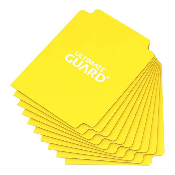 Ultimate Guard Card Dividers Tarjetas Separadoras para Cartas Tamaño Estándar Amarillo (10) - Collector4U