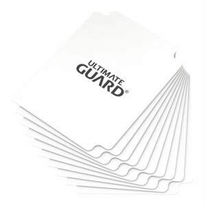 Ultimate Guard Card Dividers Tarjetas Separadoras para Cartas Tamaño Estándar Blanco (10) - Collector4U