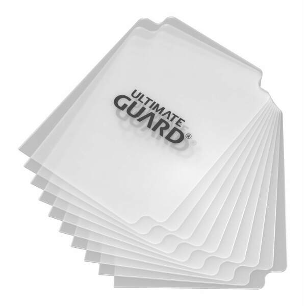 Ultimate Guard Card Dividers Tarjetas Separadoras para Cartas Tamaño Estándar Transparente (10) - Collector4U
