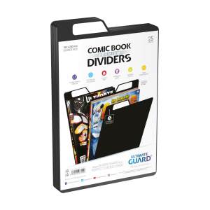 Ultimate Guard Premium Comic Book Dividers Separadores para Cómics Negro (25) - Collector4U