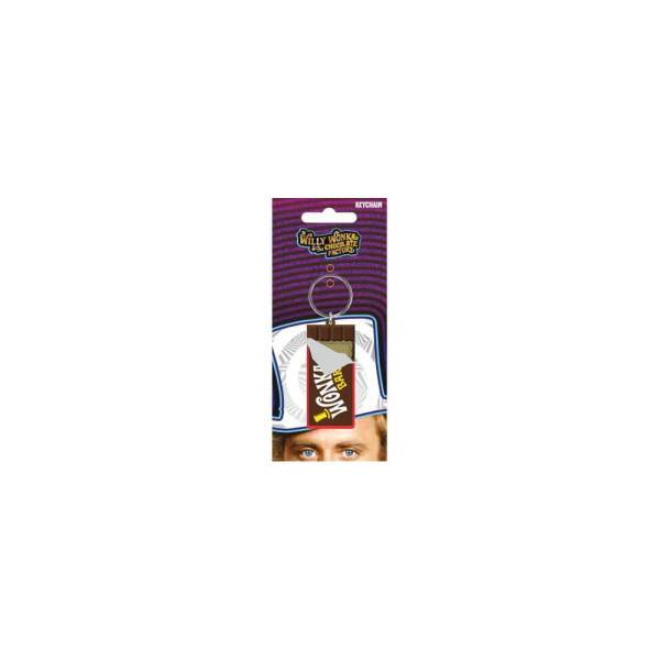Willy Wonka & The Chocolate Factory Llavero caucho Core 6 cm - Collector4U.com