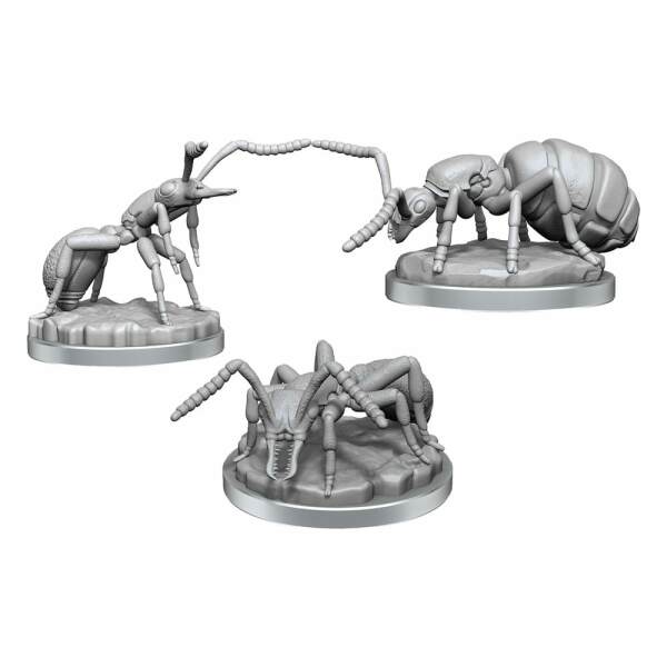 WizKids Deep Cuts Pack de 3 Miniaturas sin pintar Giant Ants - Collector4U