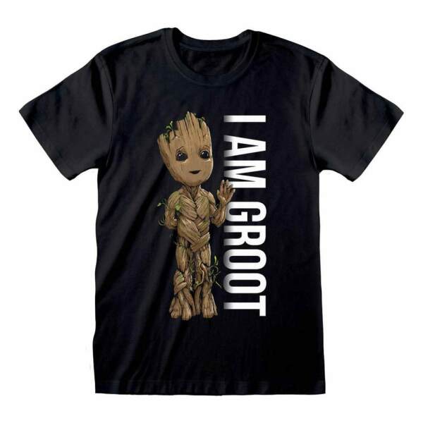 Yo soy Groot Camiseta Portrait talla L - Collector4U.com
