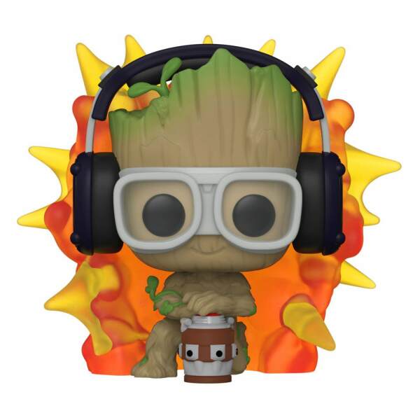 Yo soy Groot POP! Vinyl Figura Groot w/ detonator 9 cm - Collector4U.com