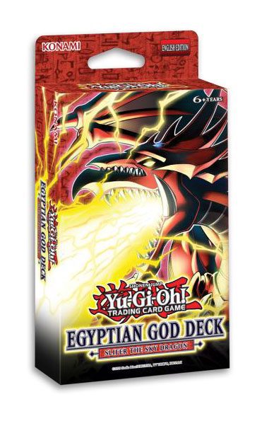 Yu-Gi-Oh! Display Egyptian God Deck: Slifer the Sky Dragon (8) *INGLÉS* - Collector4U