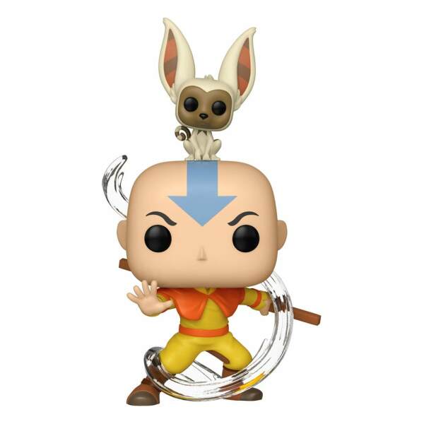 Avatar: la leyenda de Aang Figura POP! Animation Vinyl Aang w/ Momo 9 cm - Collector4U