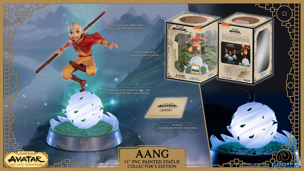 Avatar: The Last Airbender Estatua PVC Aang Collector's Edition 27 cm - Collector4U