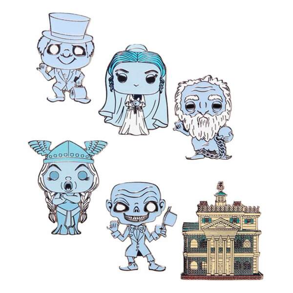 Disney Chapas esmaltadas Haunted Mansion Expositor (12) - Collector4U